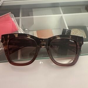Quay Australia Gradient Brown Sunglasses